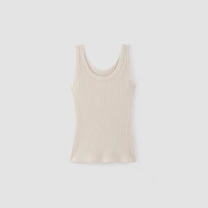 NWOT Everlane the cozy ribbed tank in cream